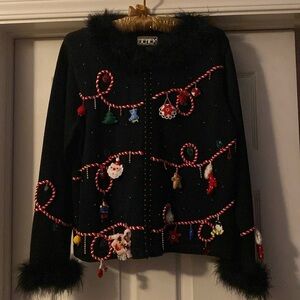 Ultimate Christmas cardigan sweater!